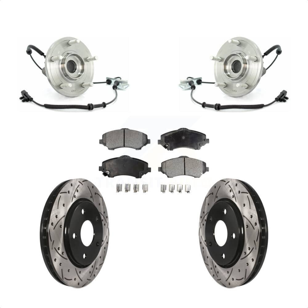 Transit Auto - KBB-102908 - Front Wheel Bearing and Hub Assembly Kits