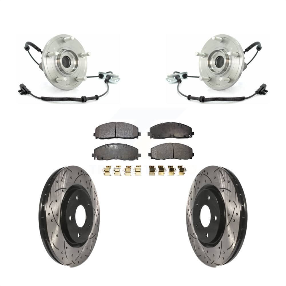Transit Auto - KBB-102909 - Front Wheel Bearing and Hub Assembly Kits