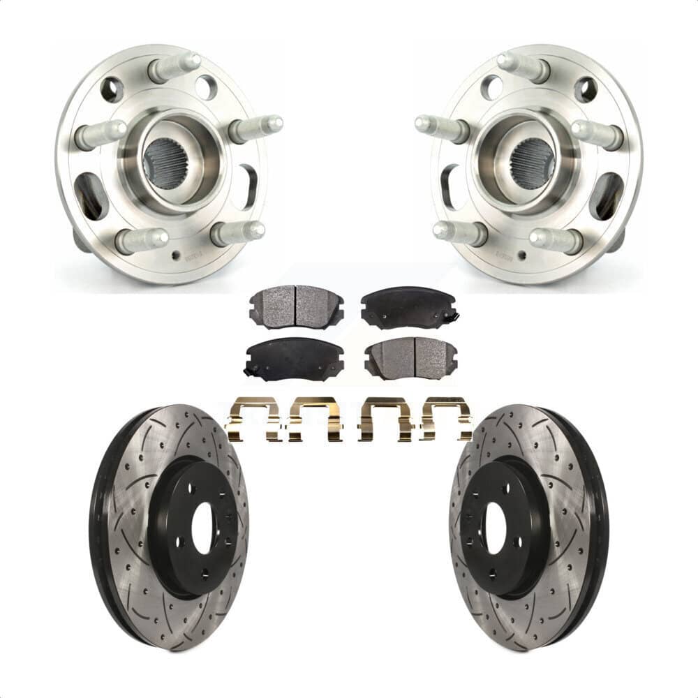Transit Auto - KBB-102923 - Front Wheel Bearing and Hub Assembly Kits