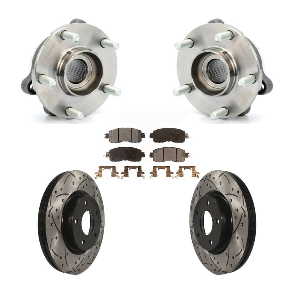Transit Auto - KBB-102931 - Front Wheel Bearing and Hub Assembly Kits