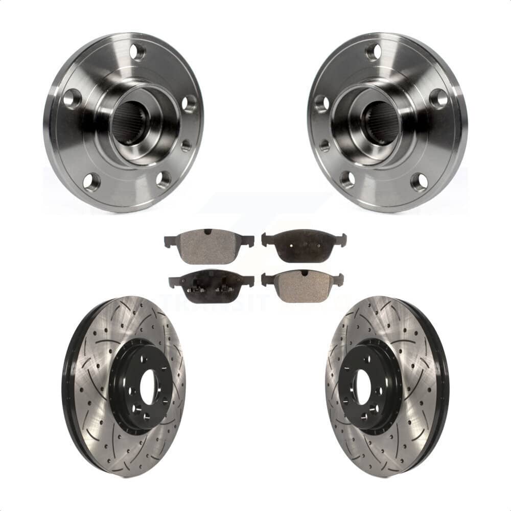 Transit Auto - KBB-102954 - Front Wheel Bearing and Hub Assembly Kits