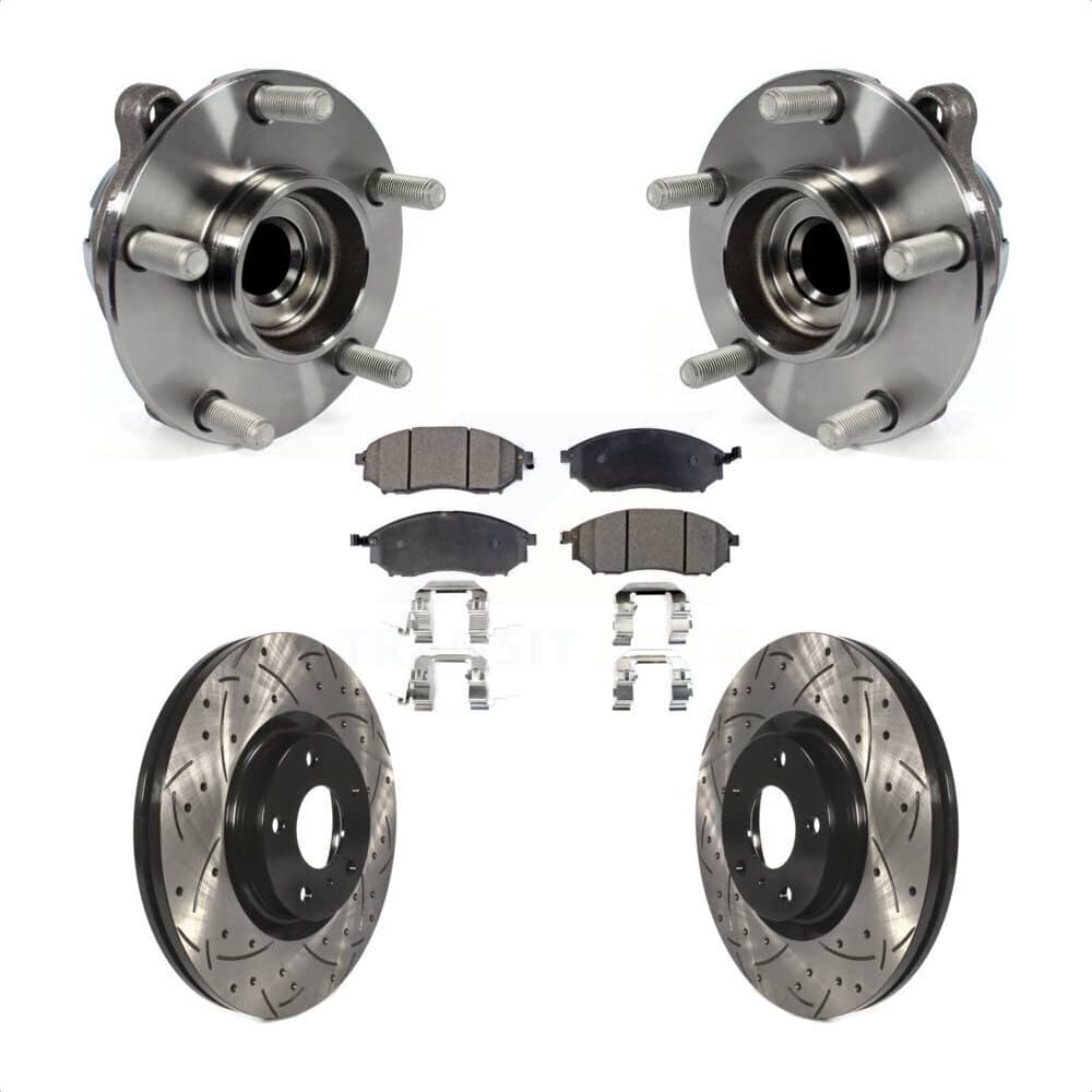 Transit Auto - KBB-102956 - Front Wheel Bearing and Hub Assembly Kits