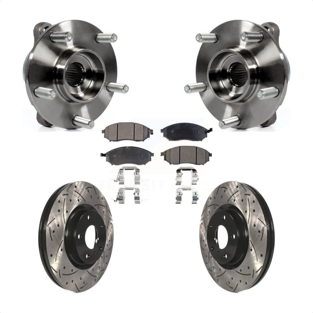 Transit Auto - KBB-102958 - Front Wheel Bearing and Hub Assembly Kits
