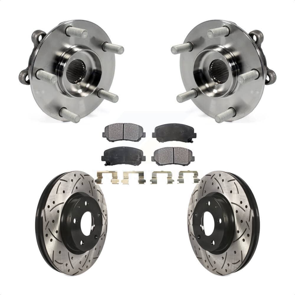 Transit Auto - KBB-102965 - Front Wheel Bearing and Hub Assembly Kits