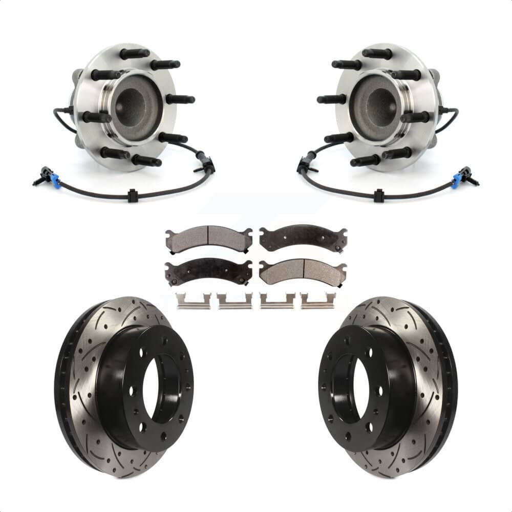 Transit Auto - KBB-102990 - Front Wheel Bearing and Hub Assembly Kits