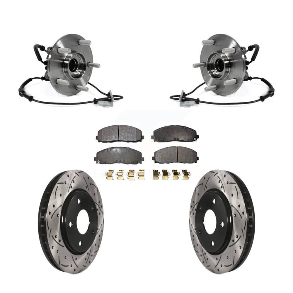 Transit Auto - KBB-103035 - Front Wheel Bearing and Hub Assembly Kits