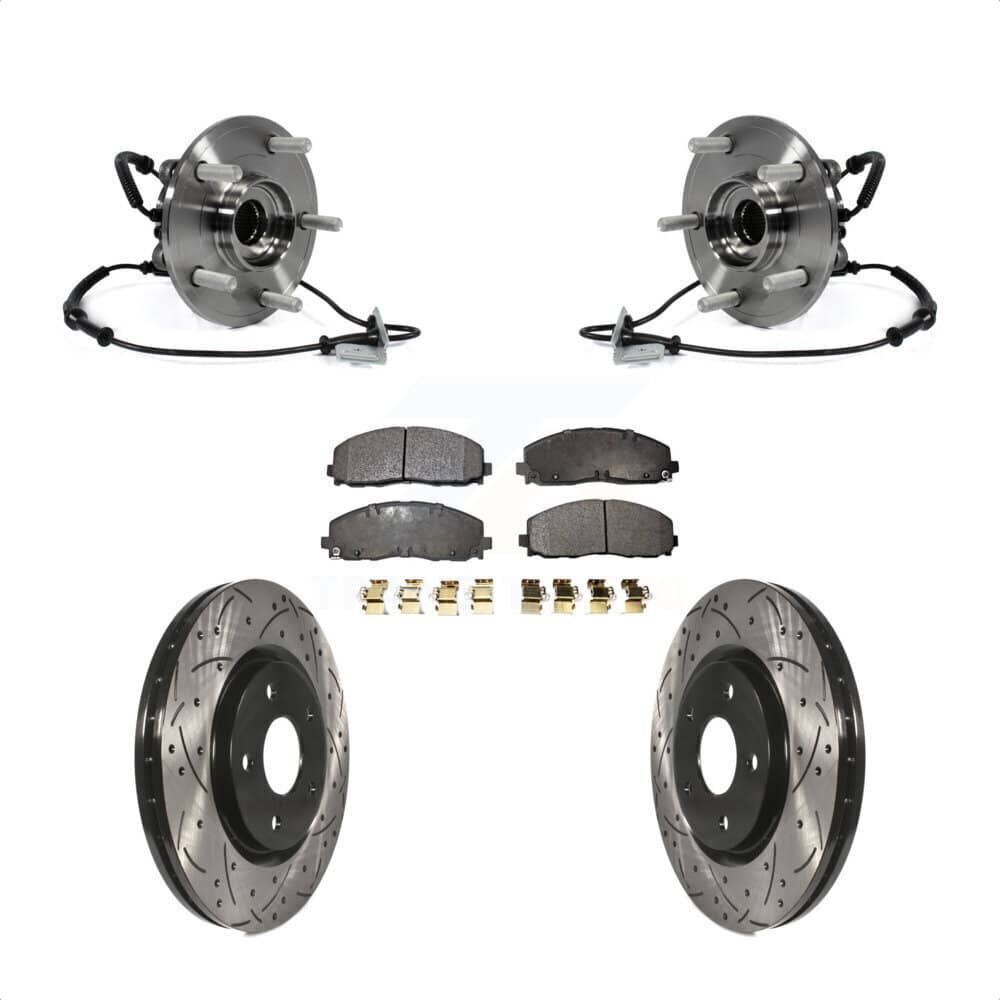 Transit Auto - KBB-103036 - Front Wheel Bearing and Hub Assembly Kits