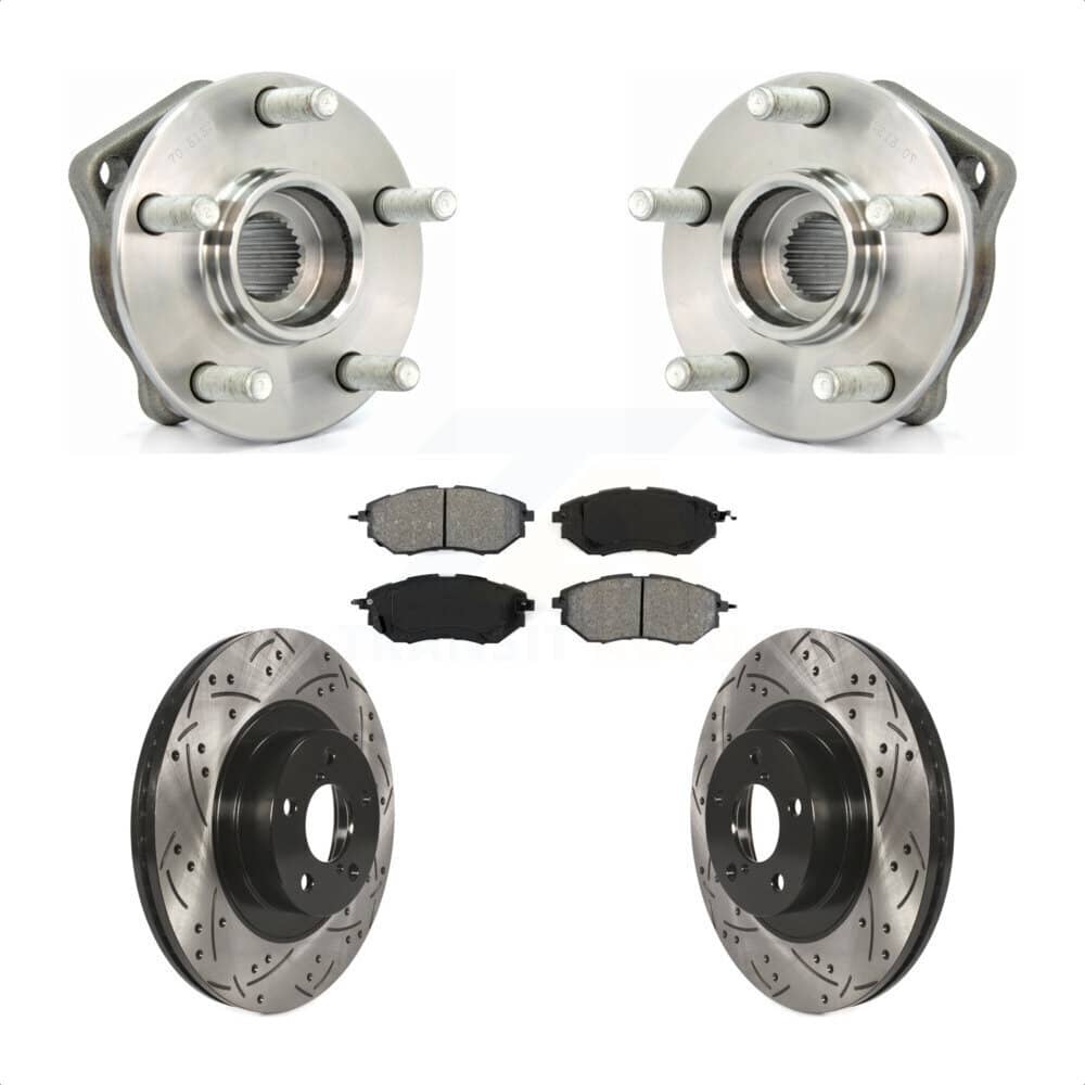 Transit Auto - KBB-103063 - Front Wheel Bearing and Hub Assembly Kits