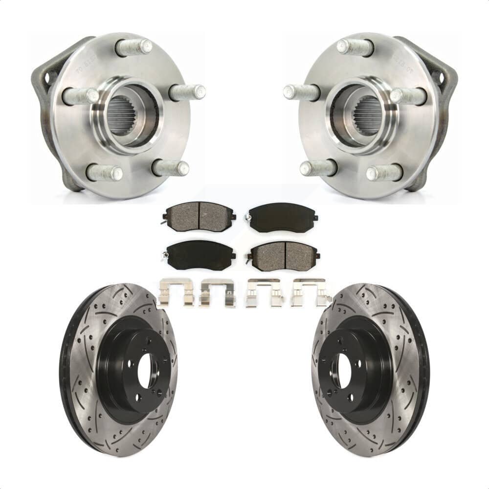 Transit Auto - KBB-103064 - Front Wheel Bearing and Hub Assembly Kits
