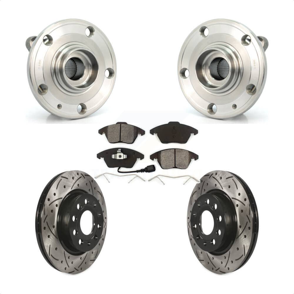 Transit Auto - KBB-103078 - Front Wheel Bearing and Hub Assembly Kits