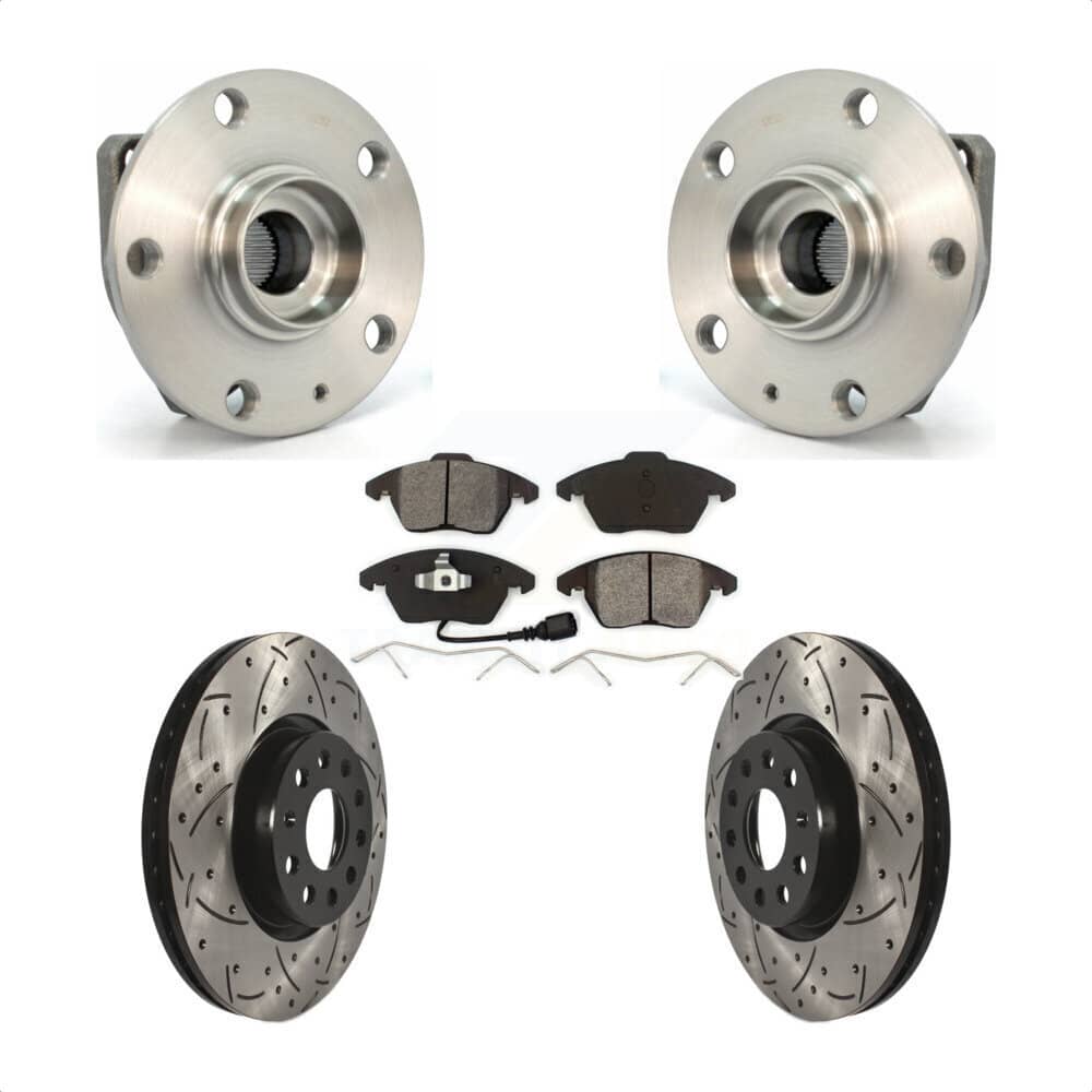 Transit Auto - KBB-103087 - Front Wheel Bearing and Hub Assembly Kits