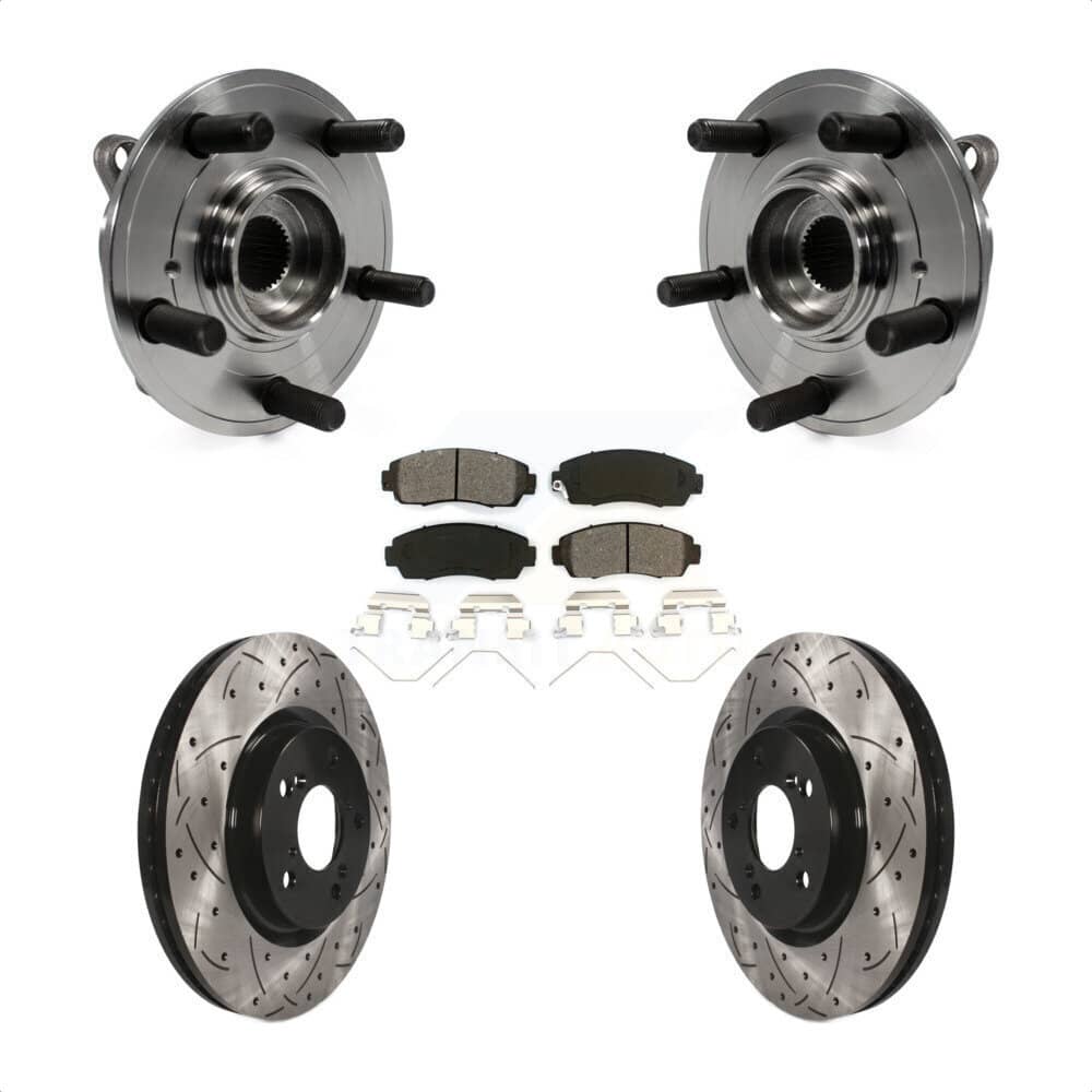 Transit Auto - KBB-103116 - Front Wheel Bearing and Hub Assembly Kits