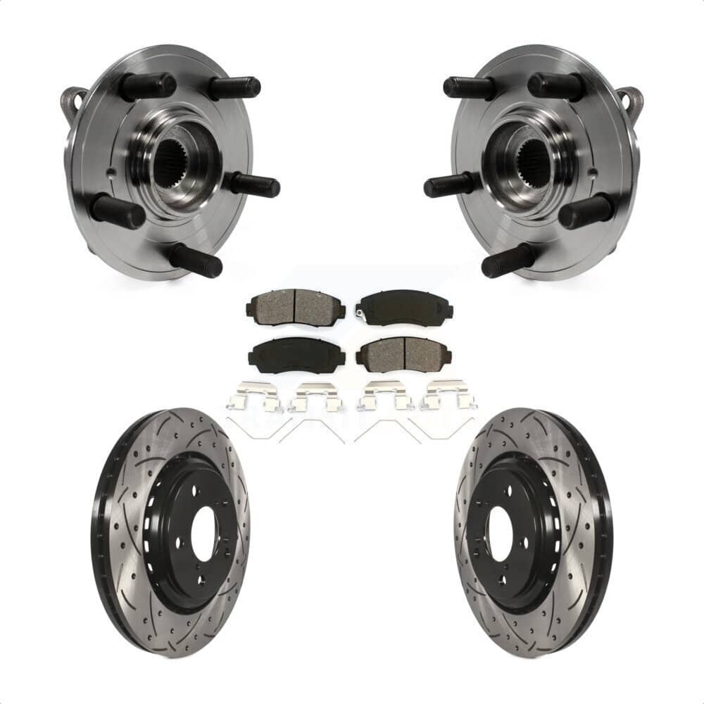 Transit Auto - KBB-103117 - Front Wheel Bearing and Hub Assembly Kits