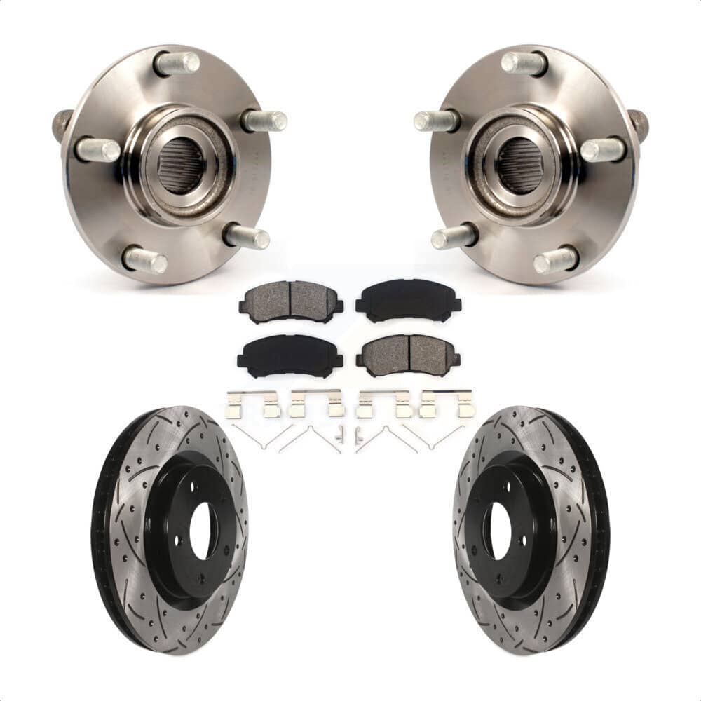 Transit Auto - KBB-103122 - Front Wheel Bearing and Hub Assembly Kits