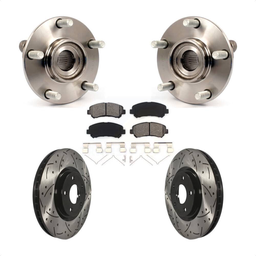 Transit Auto - KBB-103124 - Front Wheel Bearing and Hub Assembly Kits