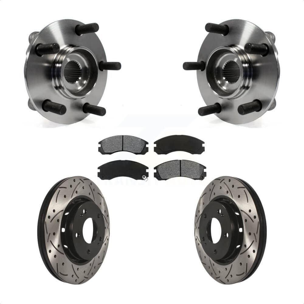 Transit Auto - KBB-103126 - Front Wheel Bearing and Hub Assembly Kits