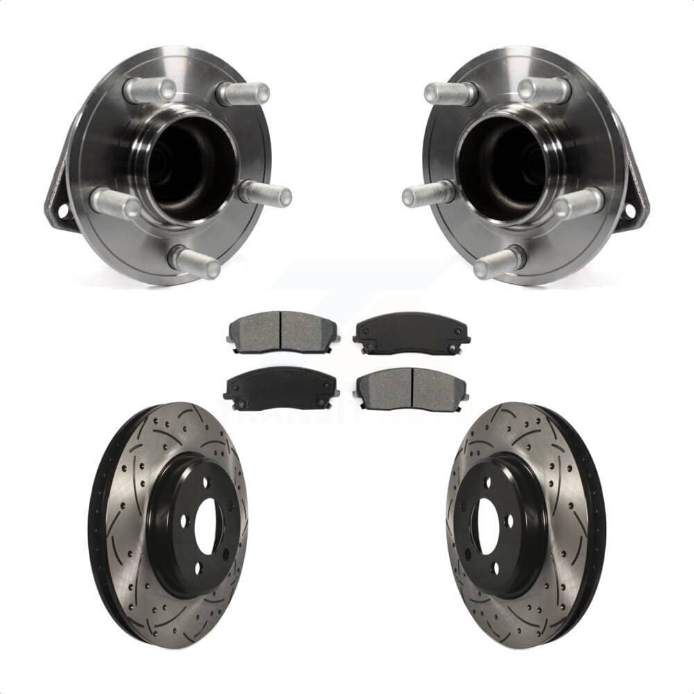 Transit Auto - KBB-103142 - Front Wheel Bearing and Hub Assembly Kits