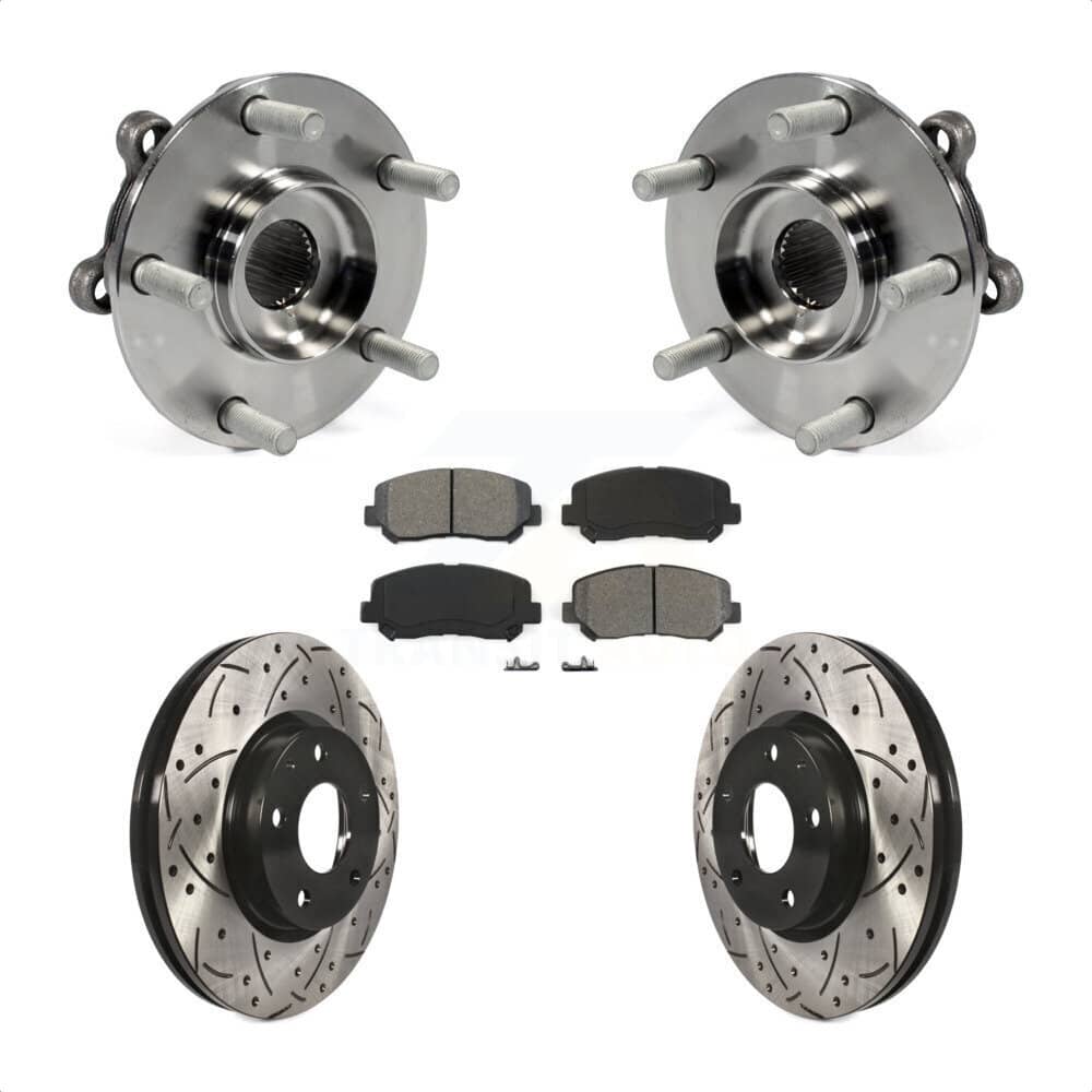 Transit Auto - KBB-103160 - Front Wheel Bearing and Hub Assembly Kits