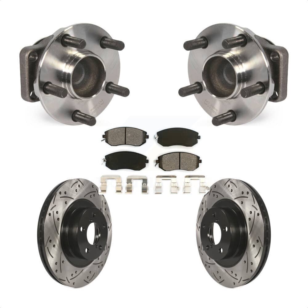 Transit Auto - KBB-103167 - Front Wheel Bearing and Hub Assembly Kits