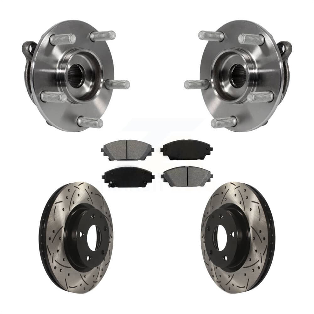 Transit Auto - KBB-103168 - Front Wheel Bearing and Hub Assembly Kits