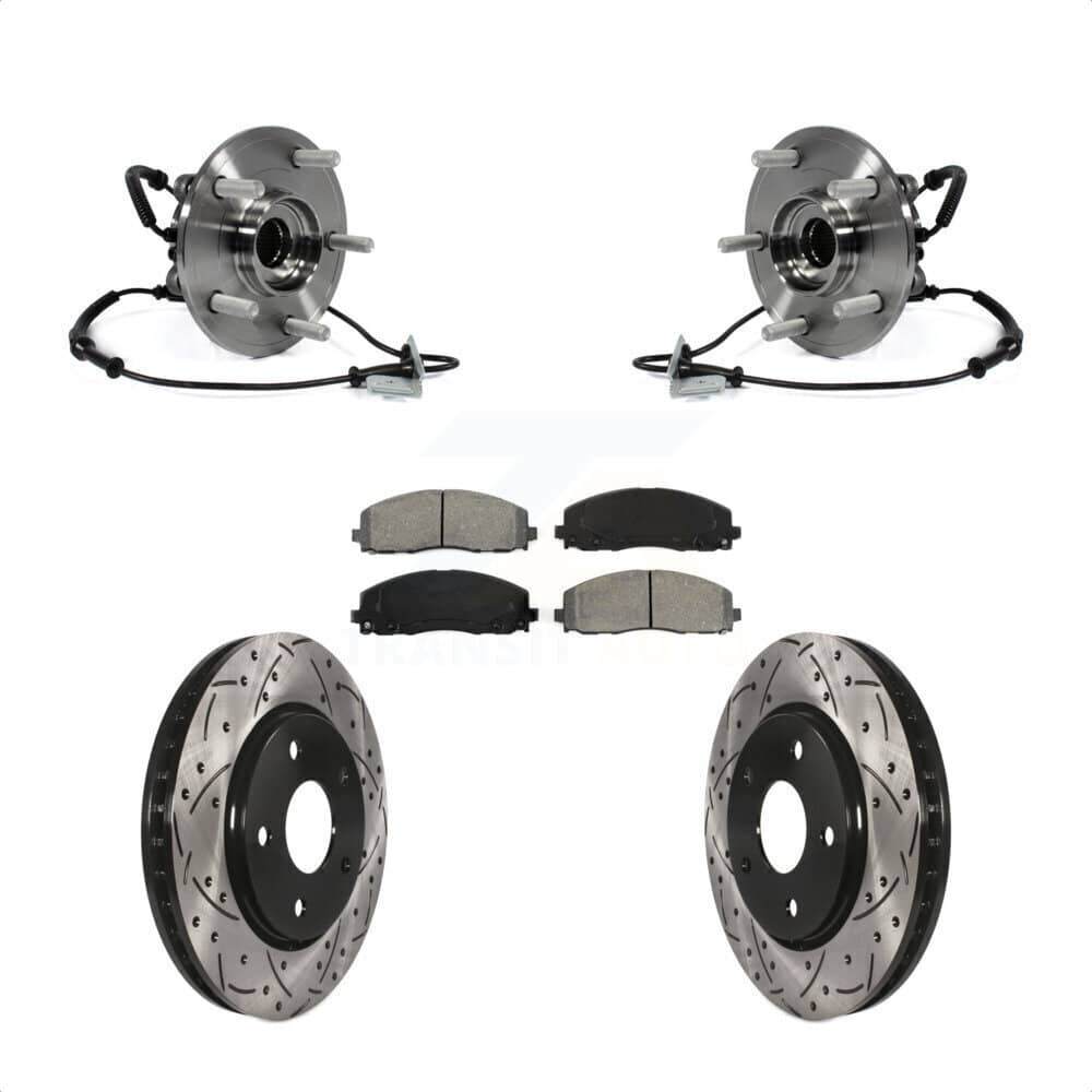 Transit Auto - KBB-103230 - Front Wheel Bearing and Hub Assembly Kits