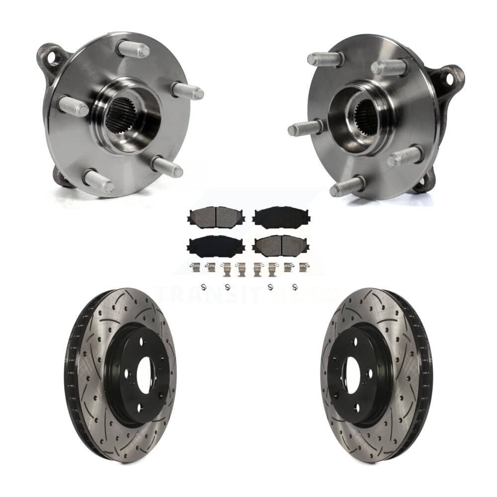 Transit Auto - KBB-103243 - Front Wheel Bearing and Hub Assembly Kits