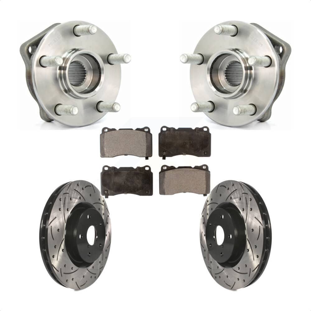 Transit Auto - KBB-103259 - Front Wheel Bearing and Hub Assembly Kits