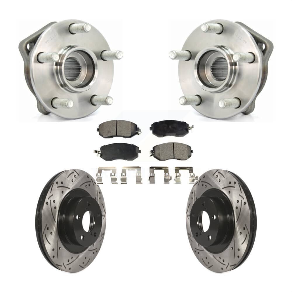 Transit Auto - KBB-103261 - Front Wheel Bearing and Hub Assembly Kits