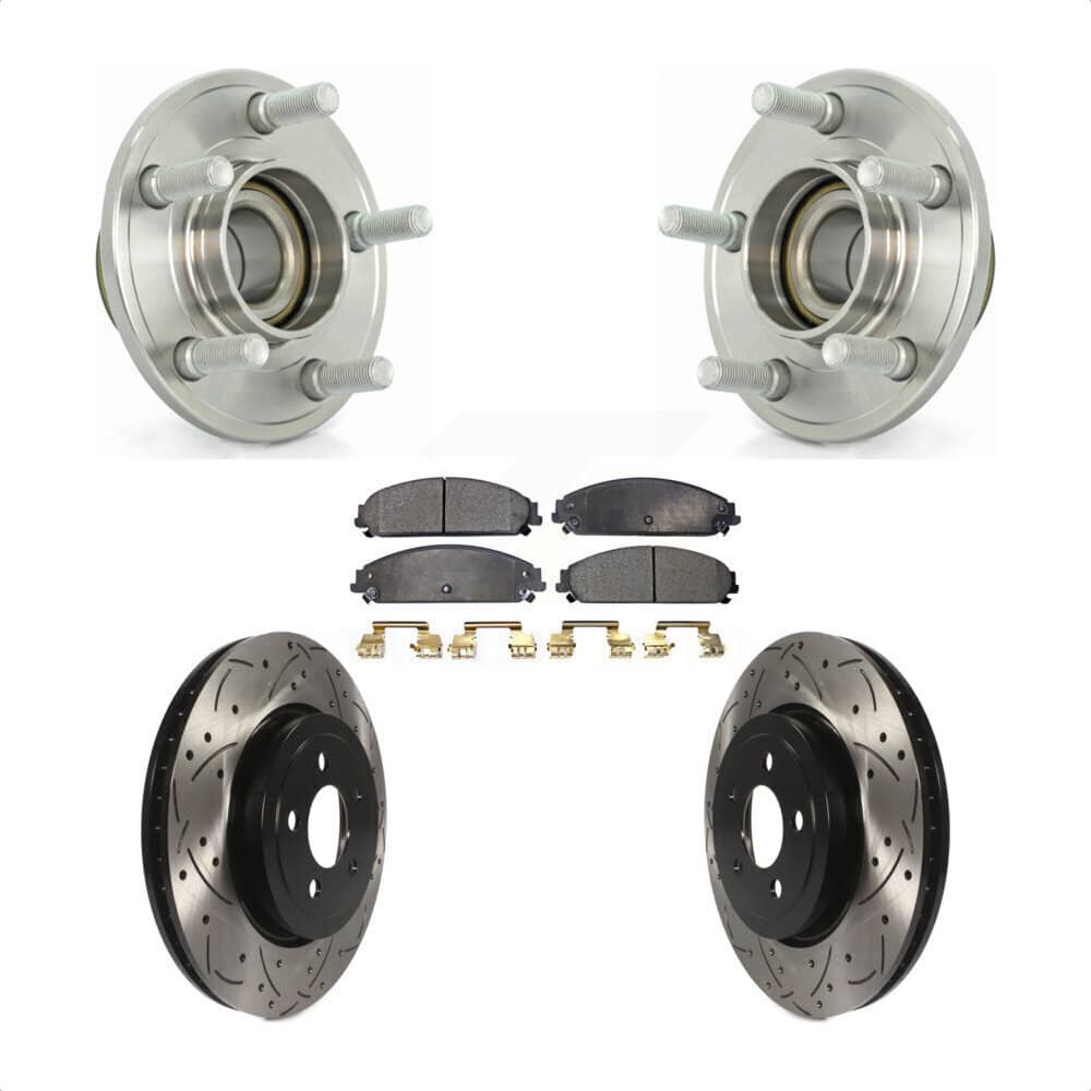 Transit Auto - KBB-103267 - Front Wheel Bearing and Hub Assembly Kits