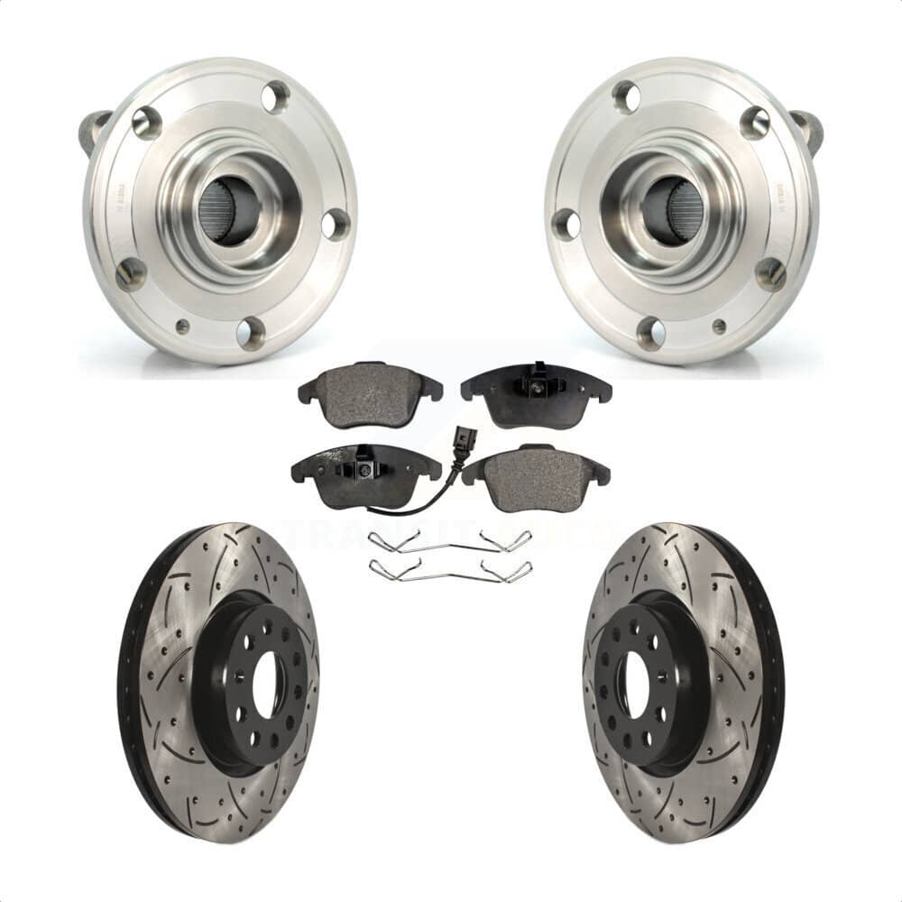 Transit Auto - KBB-103273 - Front Wheel Bearing and Hub Assembly Kits