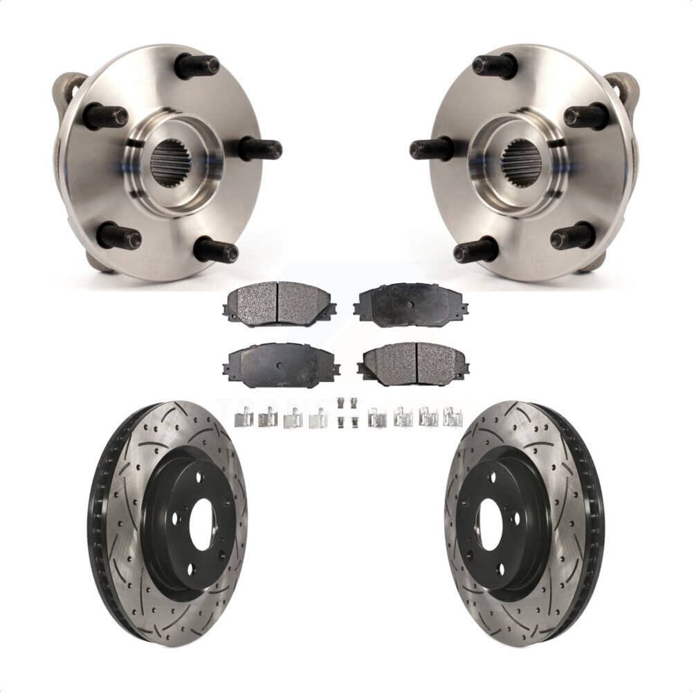 Transit Auto - KBB-103282 - Front Wheel Bearing and Hub Assembly Kits