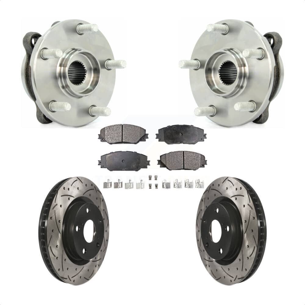 Transit Auto - KBB-103284 - Front Wheel Bearing and Hub Assembly Kits