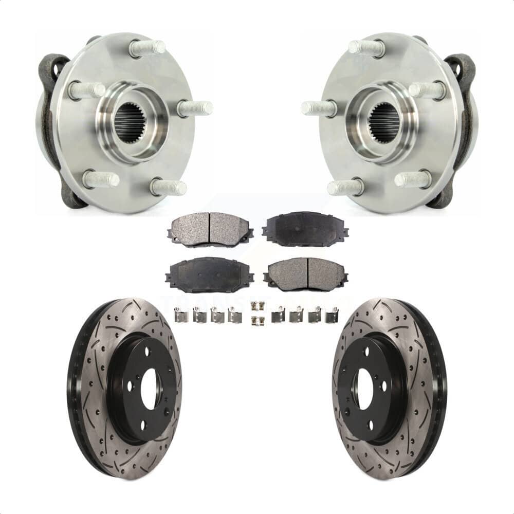 Transit Auto - KBB-103285 - Front Wheel Bearing and Hub Assembly Kits