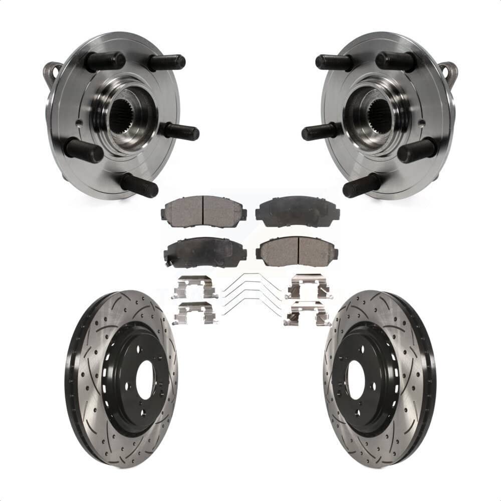 Transit Auto - KBB-103320 - Front Wheel Bearing and Hub Assembly Kits