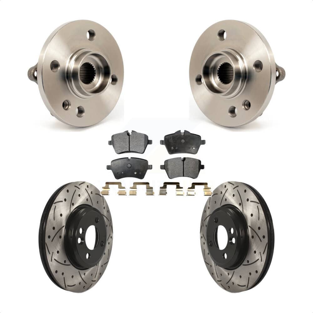 Transit Auto - KBB-103336 - Front Wheel Bearing and Hub Assembly Kits