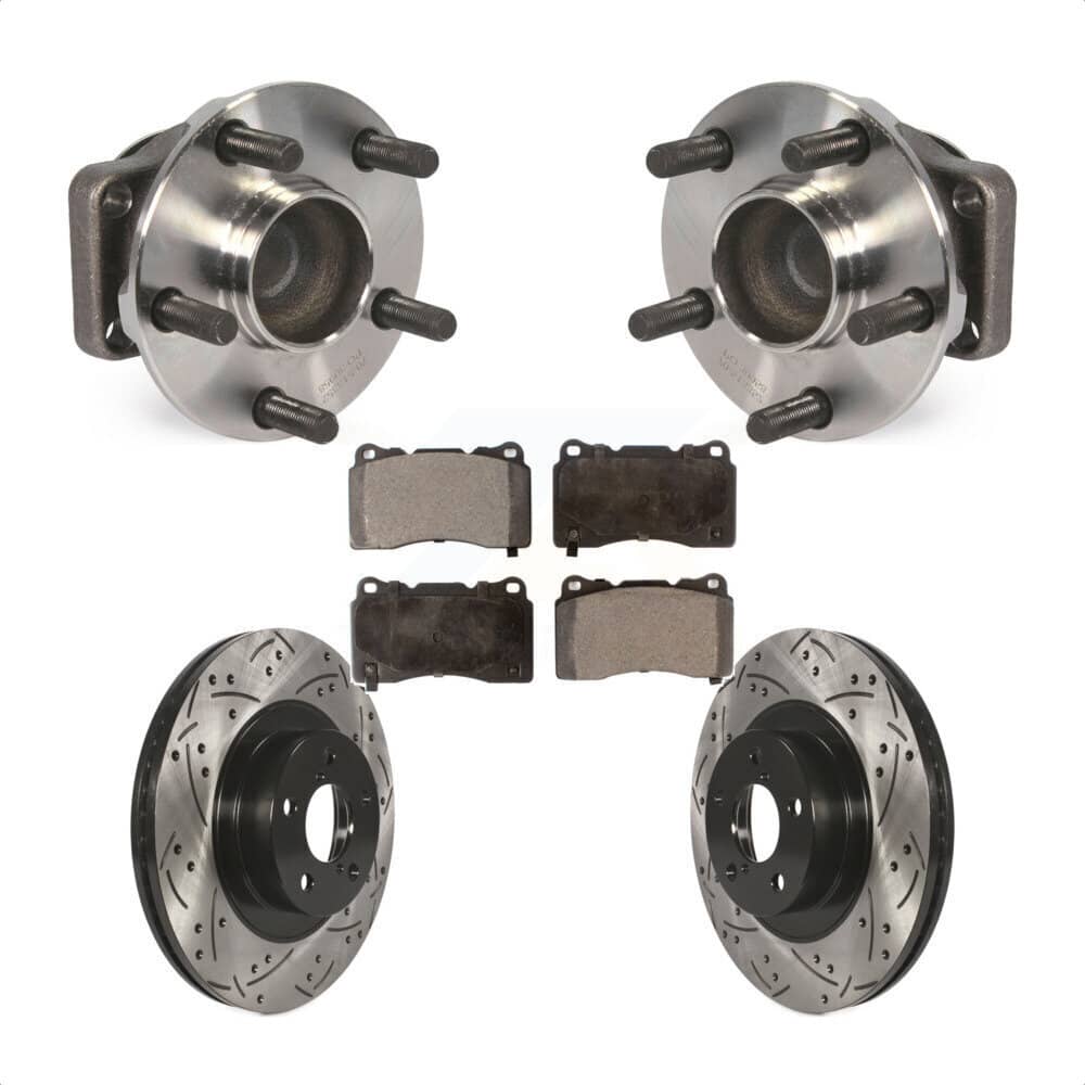Transit Auto - KBB-103369 - Front Wheel Bearing and Hub Assembly Kits