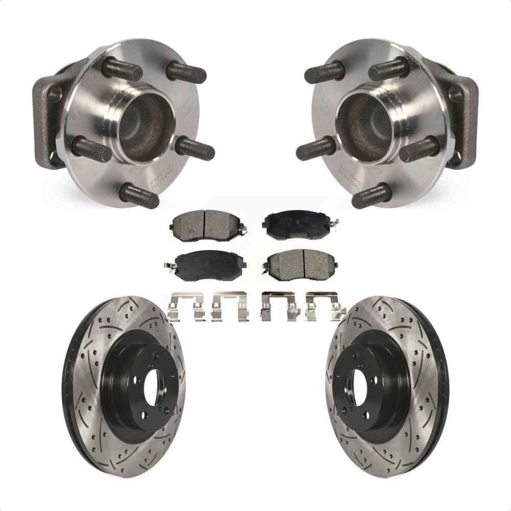 Transit Auto - KBB-103370 - Front Wheel Bearing and Hub Assembly Kits