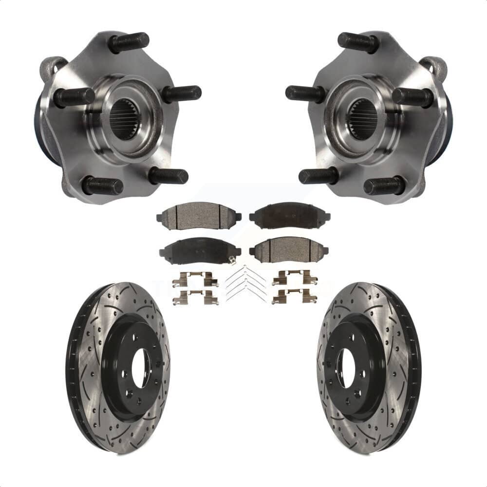 Transit Auto - KBB-103379 - Front Wheel Bearing and Hub Assembly Kits