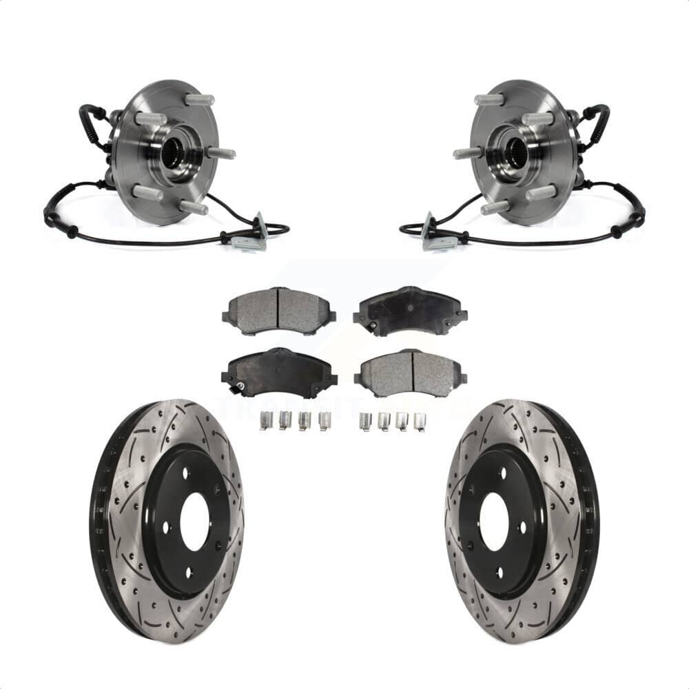 Transit Auto - KBB-103432 - Front Wheel Bearing and Hub Assembly Kits