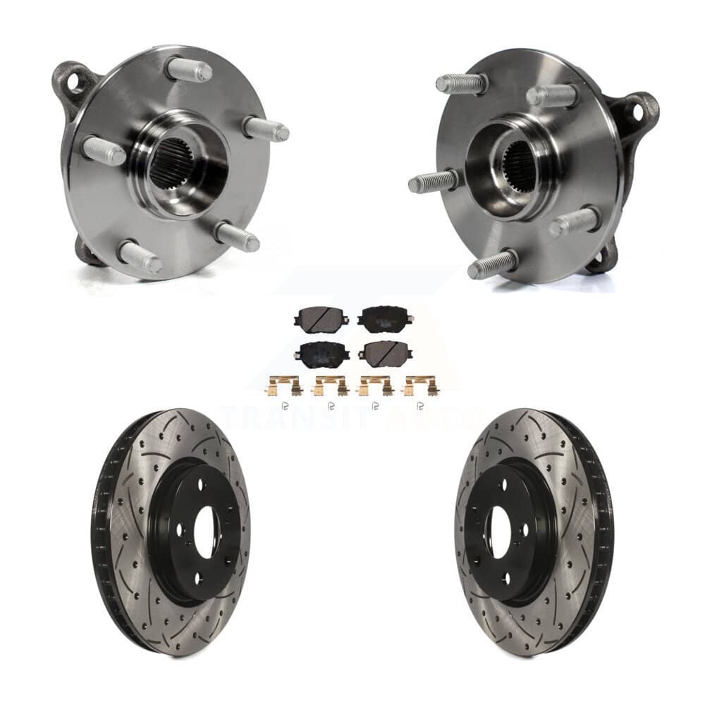 Transit Auto - KBB-103447 - Front Wheel Bearing and Hub Assembly Kits