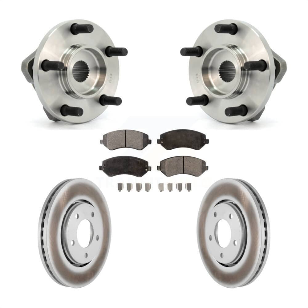 Transit Auto - KBB-103490 - Front Wheel Bearing and Hub Assembly Kits