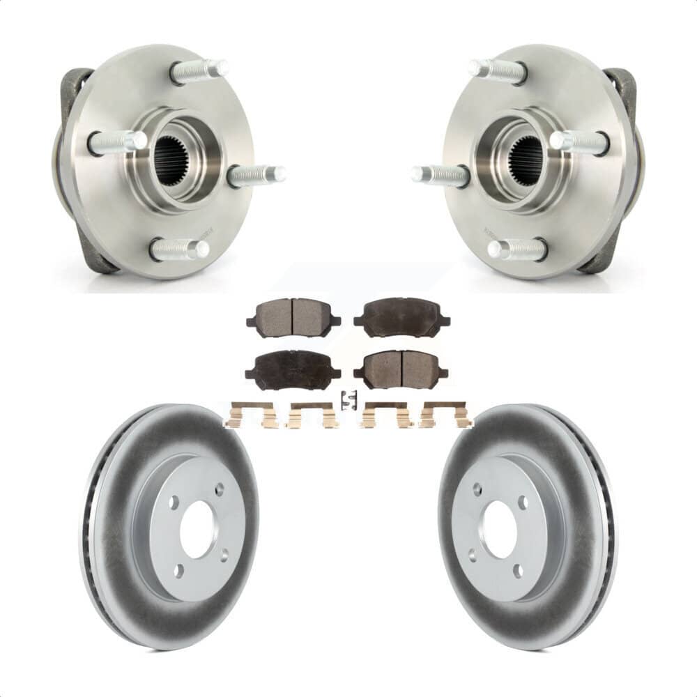 Transit Auto - KBB-103534 - Front Wheel Bearing and Hub Assembly Kits
