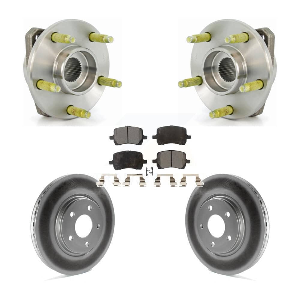 Transit Auto - KBB-103550 - Front Wheel Bearing and Hub Assembly Kits