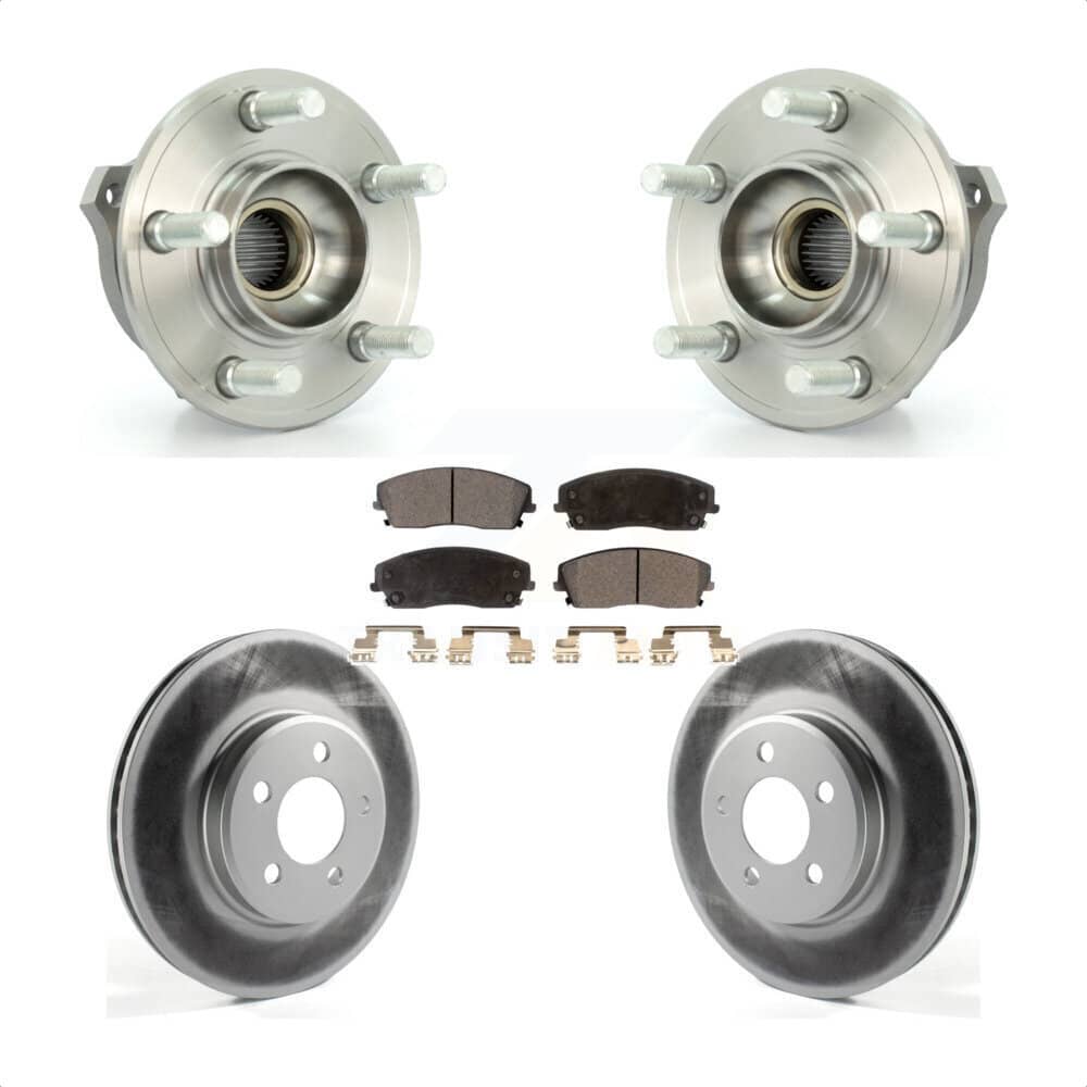 Transit Auto - KBB-103574 - Front Wheel Bearing and Hub Assembly Kits