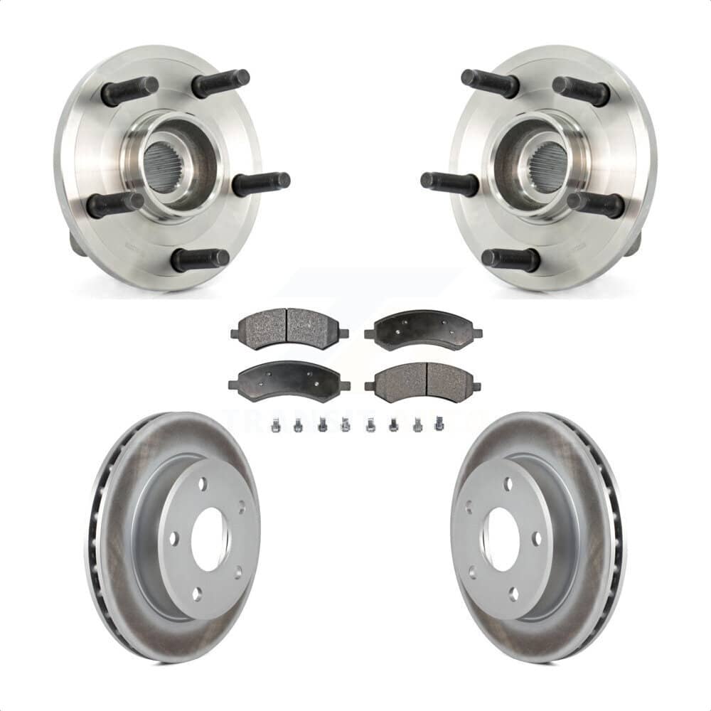 Transit Auto - KBB-103578 - Front Wheel Bearing and Hub Assembly Kits
