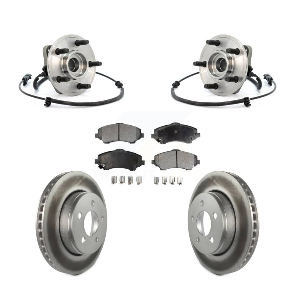 Transit Auto - KBB-103630 - Front Wheel Bearing and Hub Assembly Kits