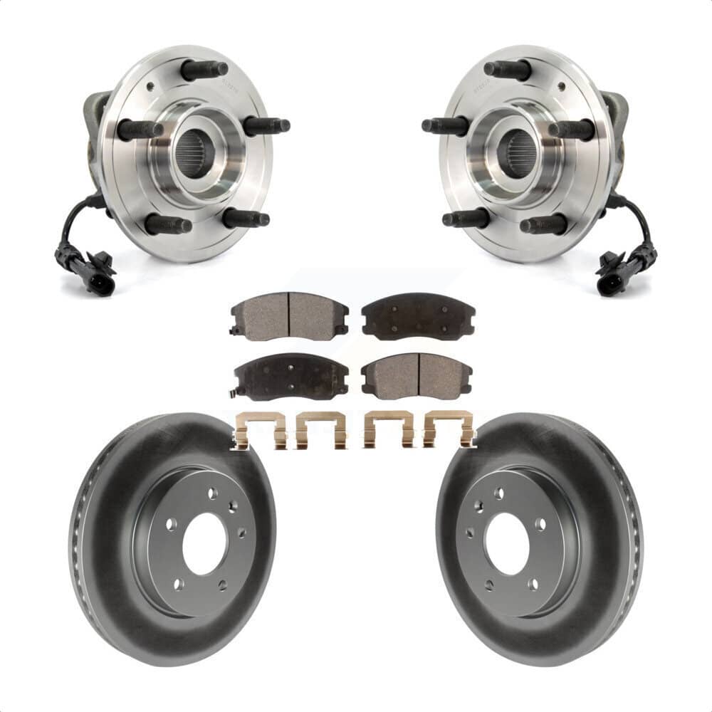 Transit Auto - KBB-103643 - Front Wheel Bearing and Hub Assembly Kits