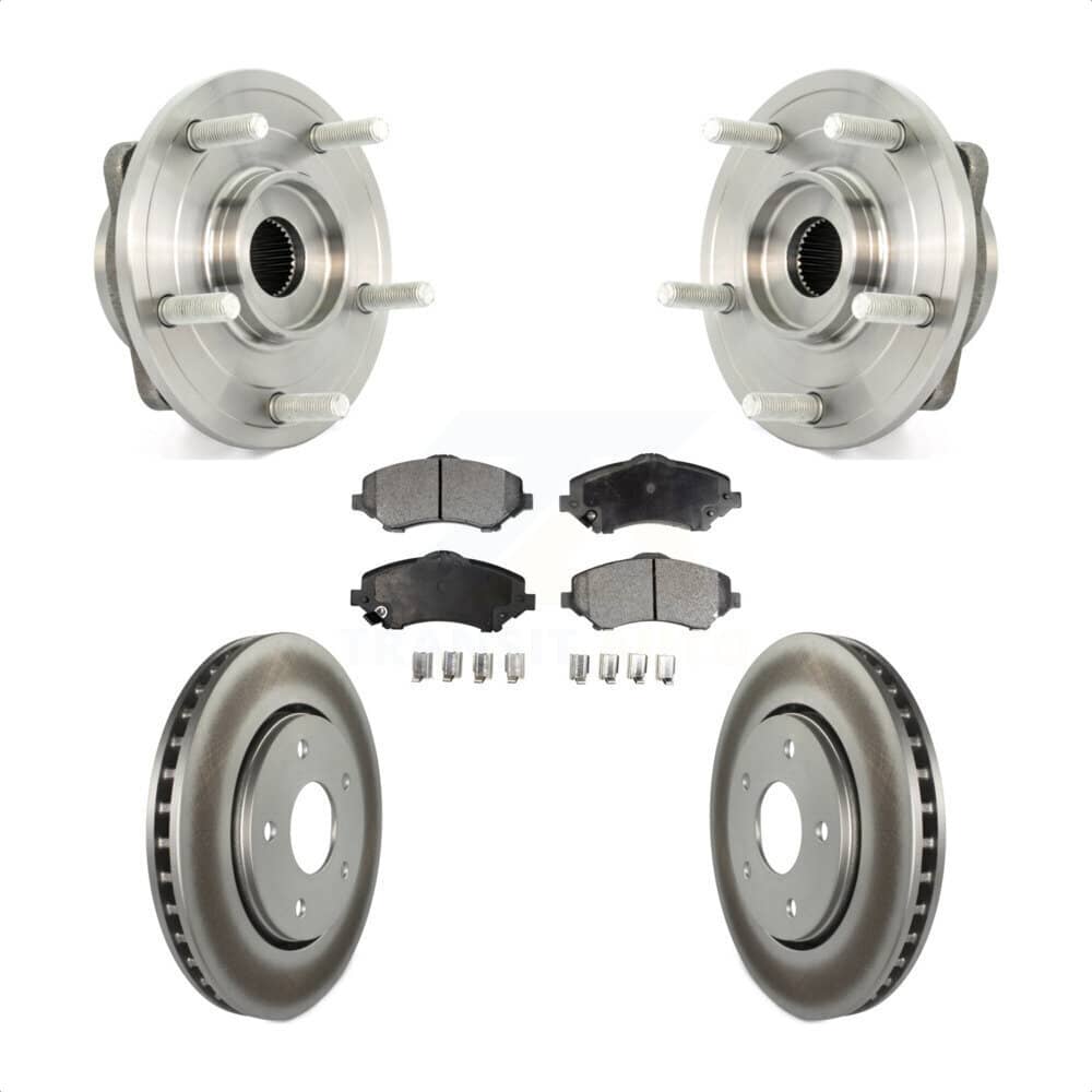 Transit Auto - KBB-103654 - Front Wheel Bearing and Hub Assembly Kits