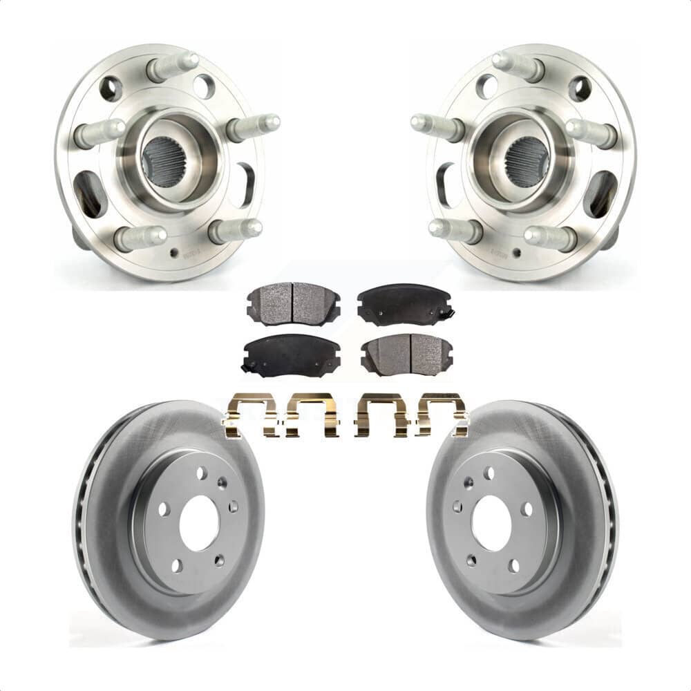 Transit Auto - KBB-103662 - Front Wheel Bearing and Hub Assembly Kits
