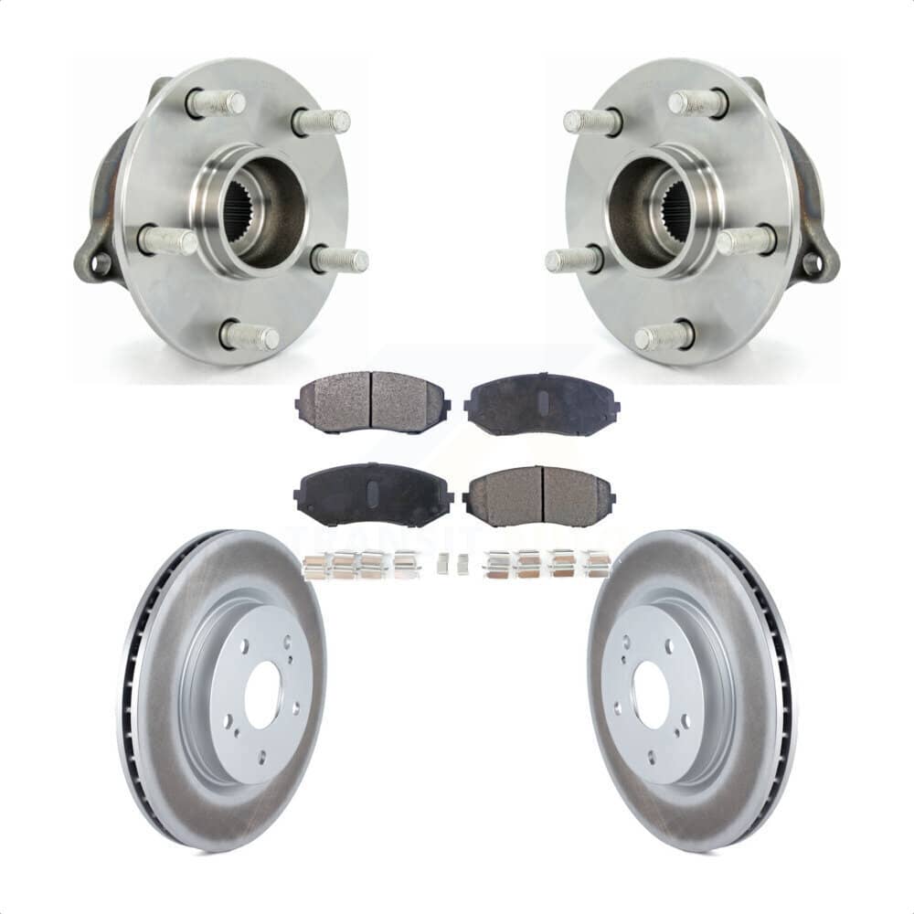 Transit Auto - KBB-103665 - Front Wheel Bearing and Hub Assembly Kits